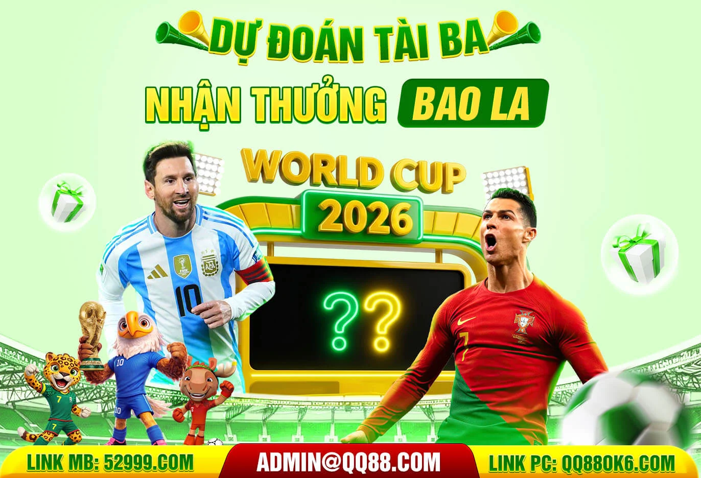 dự đoán tài ba nhận thưởng bao wc 2026